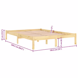 VidaXL 810032 bed frame - Additional view 8