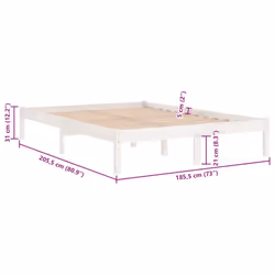 VidaXL 810033 bed frame - Additional view 8