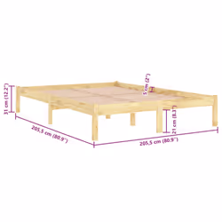 VidaXL 810037 bed frame - Additional view 8
