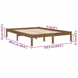 VidaXL 810040 bed frame - Additional view 8