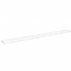 vidaXL Gabion Raised Bed Garden Basket Planter Retaining Wall Galvanised Steel - 1000  x 100  x 20 cm