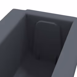 vidaXL 12x Flower Boxes for Euro Pallets Grey PP Raised Bed Patio Planter - Additional view 5