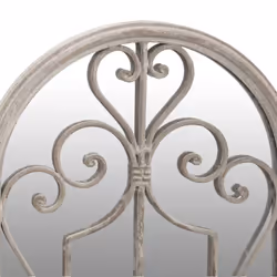 vidaXL Garden Mirror Iron for Outdoor Use Mirror Black/Sand 100x45/70x30 cm - sand, 70 x 30 cm - Additional view 4
