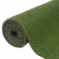 vidaXL Artificial Grass Green Fake Fresh Turf Synthetic Grass Mat Multi Sizes - 1 x 2 m