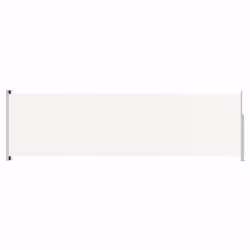 vidaXL Retractable Side Awning Garden Privacy Screen Balcony Outdoor Screen - cream, 180 x 600 cm - Additional view 2