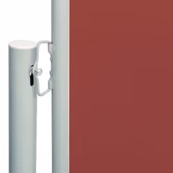 vidaXL Retractable Side Awning Garden Privacy Screen Balcony Outdoor Screen - red, 180 x 600 cm - Additional view 3