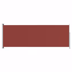 vidaXL Retractable Side Awning Garden Privacy Screen Balcony Outdoor Screen - red, 220 x 600 cm - Additional view 3