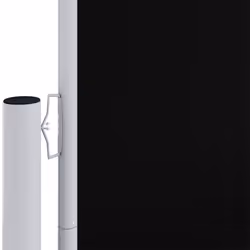 vidaXL Retractable Side Awning Garden Privacy Screen Multi Colours Multi Sizes - black, 180 x 600 cm - Additional view 3
