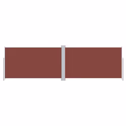 vidaXL Retractable Side Awning Garden Privacy Screen Multi Colours Multi Sizes - brown, 180 x 600 cm