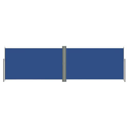 vidaXL Retractable Side Awning Garden Privacy Screen Multi Colours Multi Sizes - blue, 180 x 600 cm