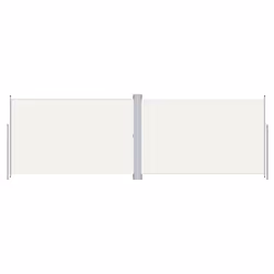 vidaXL Retractable Side Awning Garden Privacy Screen Multi Colours Multi Sizes - cream, 200 x 600 cm - Additional view 2