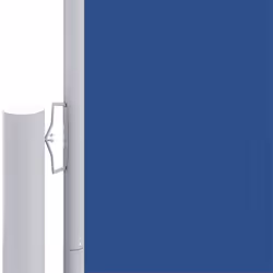 vidaXL Retractable Side Awning Garden Privacy Screen Multi Colours Multi Sizes - blue, 200 x 600 cm - Additional view 3