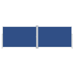 vidaXL Retractable Side Awning Garden Privacy Screen Multi Colours Multi Sizes - blue, 220 x 600 cm