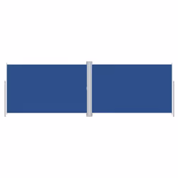 vidaXL Retractable Side Awning Garden Privacy Screen Multi Colours Multi Sizes - blue, 220 x 600 cm