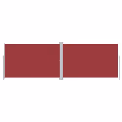 vidaXL Retractable Side Awning Garden Privacy Screen Multi Colours Multi Sizes - red, 220 x 600 cm - Additional view 2