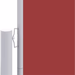 vidaXL Retractable Side Awning Garden Privacy Screen Multi Colours Multi Sizes - red, 220 x 600 cm - Additional view 3