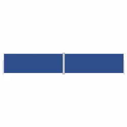 vidaXL Retractable Side Awning Balcony Windscreen Patio Sun Protection Screen - blue, 180 x 1000 cm - Additional view 2