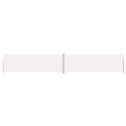 vidaXL Retractable Side Awning Garden Privacy Screen Multi Colours Multi Sizes - cream, 200 x 1200 cm - Additional view 2