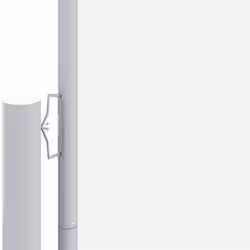vidaXL Retractable Side Awning Garden Privacy Screen Multi Colours Multi Sizes - cream, 200 x 1200 cm - Additional view 3