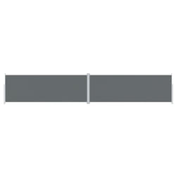vidaXL Retractable Side Awning Garden Privacy Screen Multi Colours Multi Sizes - anthracite, 220 x 1200 cm