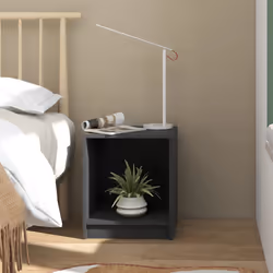 VidaXL 809924 nightstand/bedside table Grey - Additional view 3