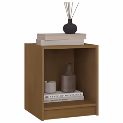 VidaXL 809926 nightstand/bedside table Brown - Additional view 3