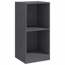 vidaXL Solid Pinewood Side Cabinet Living Room Side Sofa Table Multi Colours - grey
