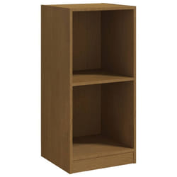vidaXL Solid Pinewood Side Cabinet Living Room Side Sofa Table Multi Colours - honey brown