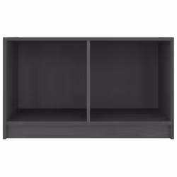 vidaXL Solid Pinewood TV Cabinet TV Stand Stereo Hifi Cabinet Multi Colours - grey - Additional view 5
