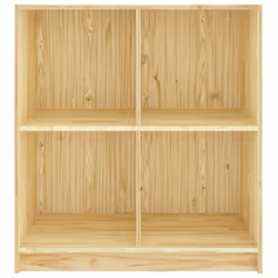 vidaXL Solid Pinewood Sideboard Cupboard Bookcase Book Stand Multi Colours - brown - Additional view 5