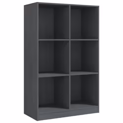VidaXL 809956, Grey, Wood, Wood, Pinewood, 700 mm, 330 mm
