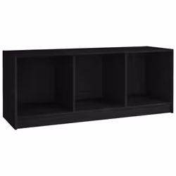 vidaXL Solid Pinewood TV Cabinet Living Room Sideboard TV Stand Multi Colours - black