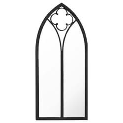 vidaXL Mirror Sand Iron for Indoor Use Wall Mirror Black/Sand 100x45/70x30 cm - black, 70 x 30 cm