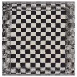 vidaXL Towel Set Kitchen Dish Cloth Tea Towel Dish Towels Blue and Cotton - black and white, 10 pcs - Additional view 10