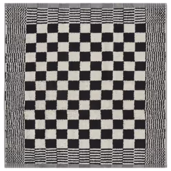 vidaXL Towel Set Kitchen Dish Cloth Tea Towel Dish Towels Blue and Cotton - black and white, 20 pcs - Additional view 5