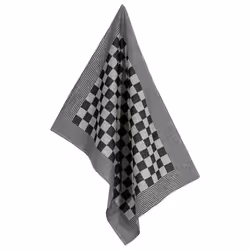 vidaXL Towel Set Kitchen Dish Cloth Tea Towel Dish Towels Blue and Cotton - black and white, 50 pcs - Additional view 9