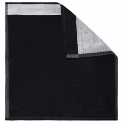 vidaXL Towel Set Kitchen Dish Cloth Tea Towels Dish Towels 12 Piece Cotton - black