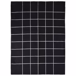 vidaXL Towel Set Kitchen Dish Cloth Tea Towels Dish Towels 12 Piece Cotton - black - Additional view 7