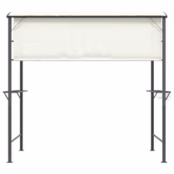 vidaXL Gazebo with Roof Marquee Party Tent Shelter Pavilion Anthracite/Cream - cream - Additional view 4