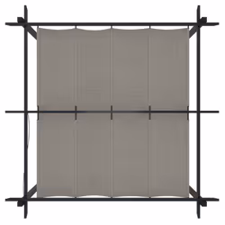 vidaXL Garden Gazebo with Retractable Roof Tent Multi Colours 3x3 m/4x3 m - cream - Additional view 6