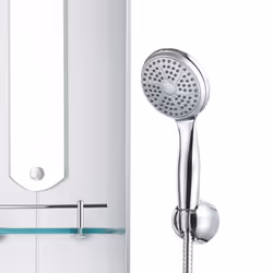 vidaXL Shower Panel Unit Silver Rain Mixer Shower Tower Faucet Set Bath Jet - Additional view 5