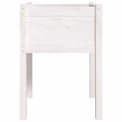 vidaXL 1/2x Solid Pinewood Garden Planter Flower Box Planter Pot Multi Colours - white, 2 - Additional view 5