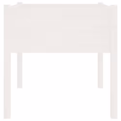 vidaXL 1/2x Solid Pinewood Garden Planter Patio Flower Box Pot Multi Colours - white, 2 - Additional view 5