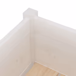 vidaXL 1/2x Solid Pinewood Garden Planter Patio Flower Box Pot Multi Colours - white, 2 - Additional view 7
