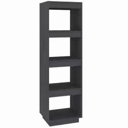 VidaXL 810851, Grey, Wood, Wood, Pinewood, 400 mm, 350 mm