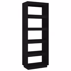 VidaXL 810858, Black, Wood, Wood, Pinewood, 400 mm, 350 mm