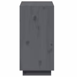 vidaXL Solid Pinewood Book Cabinet/Room Divider Multi Colours Multi Sizes - grey, 60 x 35 x 71 cm - Additional view 6