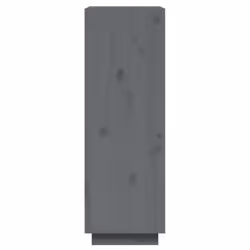 vidaXL Solid Pinewood Book Cabinet/Room Divider Multi Colours Multi Sizes - grey, 60 x 35 x 103 cm - Additional view 6