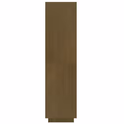 vidaXL Solid Pinewood Book Cabinet/Room Divider Multi Colours Multi Sizes - honey brown, 60 x 35 x 135 cm - Additional view 6