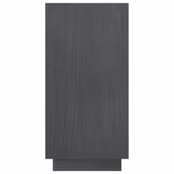 vidaXL Solid Pinewood Book Cabinet/Room Divider Multi Colours Multi Sizes - grey, 80 x 35 x 71 cm - Additional view 6